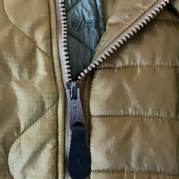 Alpha Industries Unisex Ally Bomber Jacket Size S - Picture 10 of 16